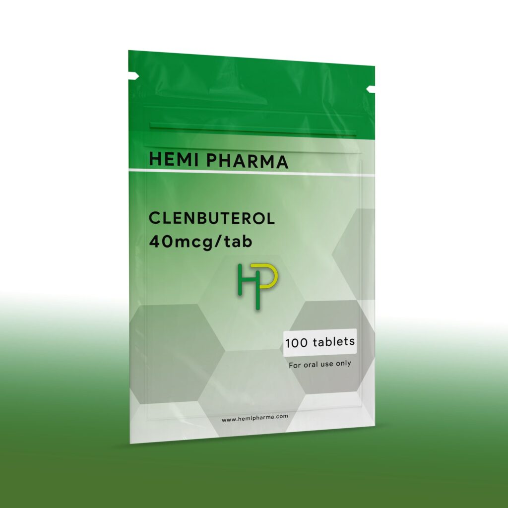 Hemi Pharma Clenbuterol (Clen) 40mcg x 50 tabs